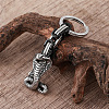 Vintage 304 Stainless Steel Cobra Keychains BM7932-4
