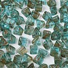Picasso Transparent Glass Beads SEED-Q039-02E-3
