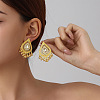 Alloy Rhinestone Chandelier Earrings WG7837A-01-2
