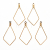 PVD Vacuum Plating 304 Stainless Steel Wire Pendants LS-X-STAS-S103-09G-B-1