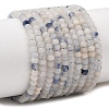 Natural Blue White Dumortierite Beads Strands GG-CBA9631-C01-01-2