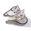 Cute Mini Sea Animal Acrylic Claw Hair Clips PHAR-A012-02C-3