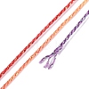 5 Rolls 9-Ply Braided Nylon Strings with Metallic Thread OCOR-Q062-01G-3