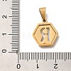 304 Stainless Steel Charms LS-STAS-H227-01G-R-3