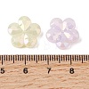 UV Plating Opaque Acrylic Beads OACR-G058-17C-3