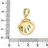 Brass Enamel European Dangle Charms KK-C119-05G-4