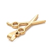 Ion Plating(IP) 304 Stainless Steel Pendants STAS-F288-01G-2