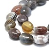 Natural Botswana Agate Beads Strands G-E576-14B-3