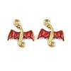 304 Stainless Steel Enamel Pendants STAS-G370-01G-01-1