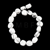 Natural Howlite Beads Strands GG-CBA787B-A03-3