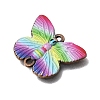 Rainbow Color Alloy Enamel Colorful Links Connector Charms FIND-C097-02A-R-2