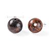 100Pcs 8mm Natural Mahogany Obsidian Round Beads DIY-LS0002-03-3