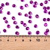 6/0 Baking Paint Transparent Glass Seed Beads SEED-N006-06H-4