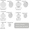 304 Stainless Steel Charms STAS-UN0015-99P-4