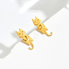Cute Cat Stud Earrings for Women DX2509-4