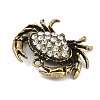 Alloy Rhinestone Pendants RB-CBA18BA-05AB-2
