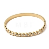 304 Stainless Steel Rhinestone Hinged Bangles for Women BJEW-B168-03D-G-4