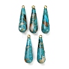 Dyed Synthetic Imperial Jasper Pendants GG-CBAA20A-11G-02-1