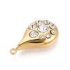 303 Stainless Steel Pendants STAS-Q110-27G-2