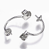 925 Sterling Silver Ear Nuts STER-F040-05P-2