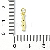 Heart Theme Brass Micro Pave Cubic Zirconia Charms KK-H475-56G-10-3