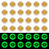 50G Luminous Transparent Acrylic Beads OACR-TAD0001-01D-1