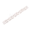 Handmade Opaque Acrylic Cross Chains AJEW-JB00766-05-1