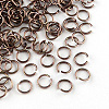 Aluminum Wire Open Jump Rings ALUM-R005-1.0x8-15-1