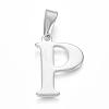 Tarnish Resistant 304 Stainless Steel Pendants STAS-F106-95P-P-1