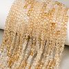 Heated Natural Citrine Beads Strands G-B175-C06-3x3mm-1