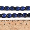 Imitation Tiger Eye Glass Beads Strands X-GLAA-H040-02A-4