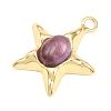 Natural Amethyst Pendants GG-G001-01G-08-2