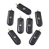 Synthetic Blue Goldstone Pendants KK-C251-01H-01-1