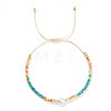 Bohemian Handmade Beaded Crystal Bracelets AY4302-1-5