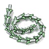 Transparent Glass Enamel Beads LAMP-C023-03D-2