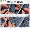 80Pcs Plastic Imitation Pearl Anti-glare Lapel Pins Brooches JEWB-SP0001-12B-5