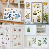 16 Sheets 8 Styles PVC Waterproof Wall Stickers DIY-WH0345-161-6