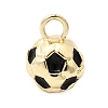 Brass Enamel Pendants KK-F940-04G-1