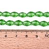 Transparent Glass Beads Strands GLAA-N071-01A-A10-4