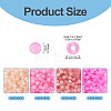 932Pcs 4 Colors Drawbench Style Glass Seed Beads SEED-TADJ0001-06-3