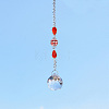 Crystal Glass Sun Catcher Pendant PW-WGA4FA9-03-1