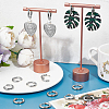12 Pairs 304 Stainless Steel Huggie Hoop Earrings EJEW-SC0001-96S-4