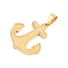 304 Stainless Steel Pendants STAS-B137-01G-2
