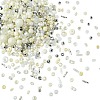 50G Baking Paint Glass Seed Beads GLAA-SZ0002-10A-1