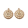 Alloy Enamel Pendants AL-CBA75EE-09KCG-1