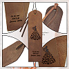 Cowhide Leather Labels AJEW-WH0386-0036-4