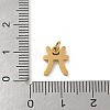 304 Stainless Steel Charms LS-STAS-R001-04G-12-3