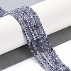 Natural Iolite Beads Strands X-G-N342-32-2
