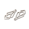 Non-Tarnish 201 Stainless Steel Pendants STAS-I199-A06-P-3
