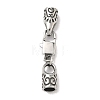 316 Surgical Stainless Steel Square Lobster Claw Clasps STAS-L307-02ASP-03-1